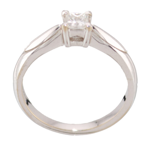 Princess Cut Natural Diamond Ring - Image 4